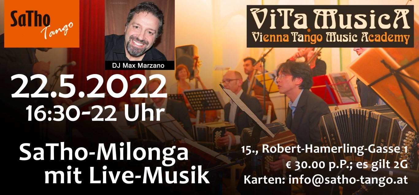 SaTho Milonga mit Orchester ViTa MusicA